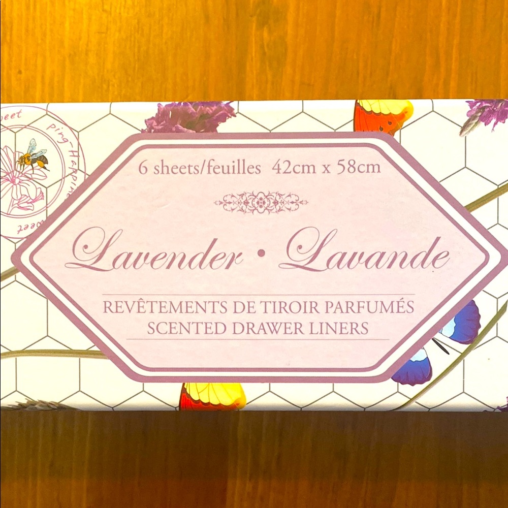 Lavender Scented Drawer Liners